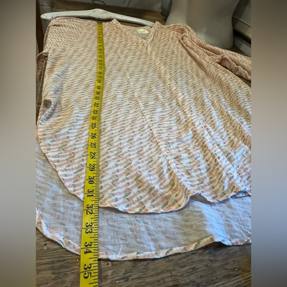 📍🩷MAEVE tunic S – Salmon Pink, Green & Cream - Picture 8 of 8